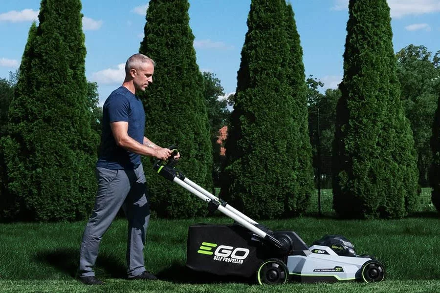 best electric push mowers