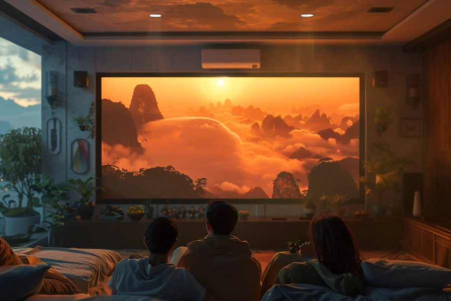 projector smart tv
